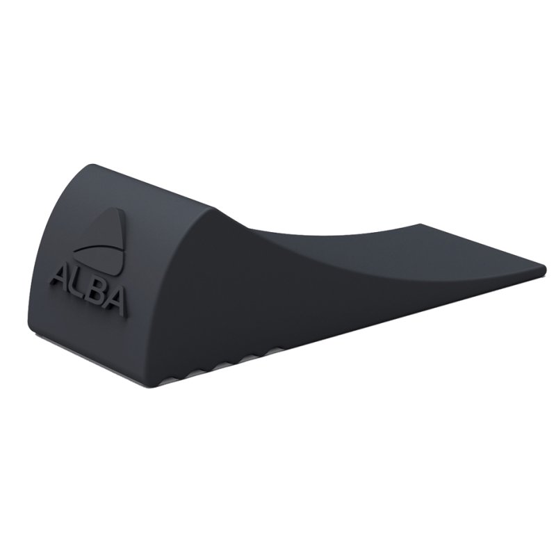 ALBA deurstop antislip zwart elastomeer